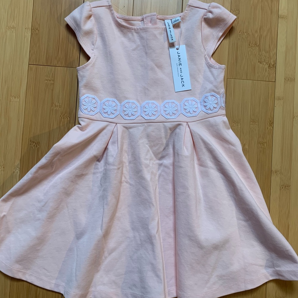 NWT Janie and Jack pink dress